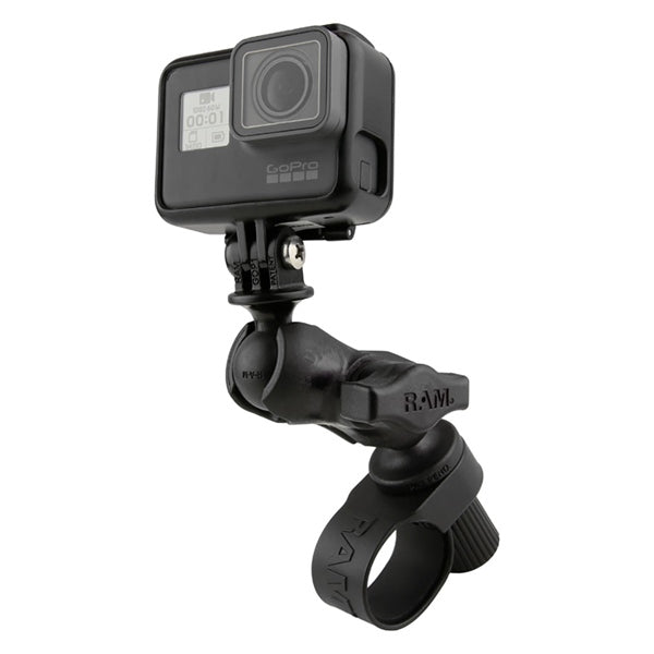 ADAPTER SHORT ARM W/ACTION CAM RAMMOUNT