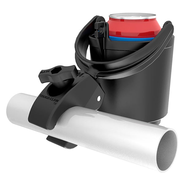DRINK CUP HOLDER TOUGHCLAW BK RAMMOUNT