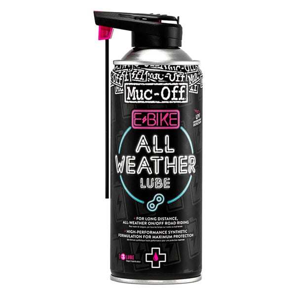 CHAIN LUBE ALLWEATHER EBIKE 400ML MUCOFF