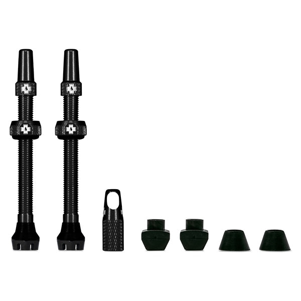 TUBELESS VALVE 44MM BK MUCOFF