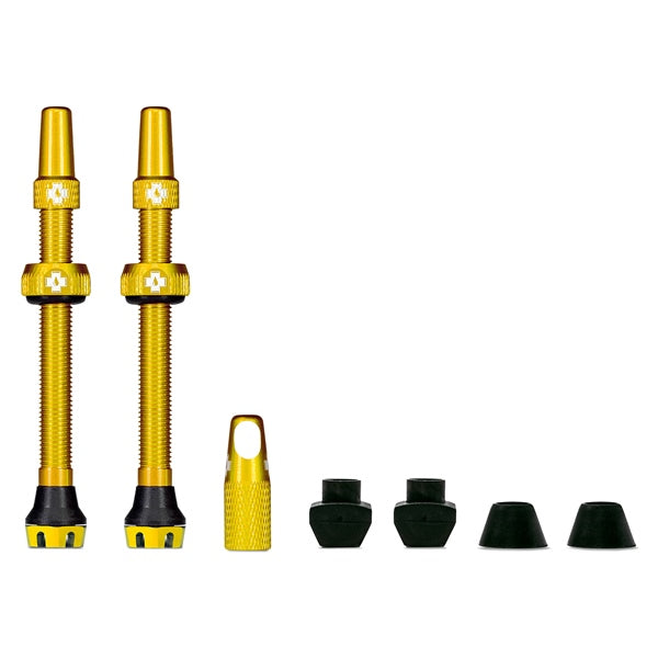 TUBELESS VALVE 44MM GOLD MUCOFF