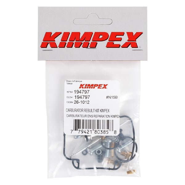 CARBURATOR REBUILD KIT KIMPEX