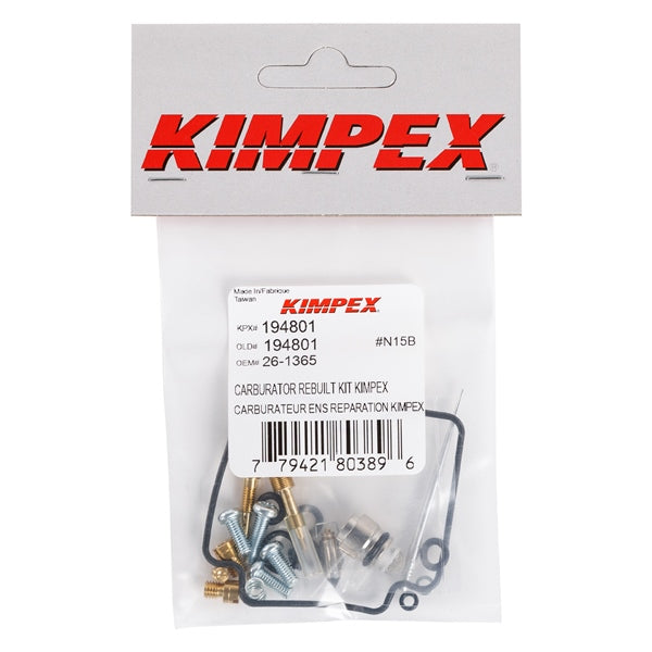 CARBURATOR REBUILD KIT KIMPEX