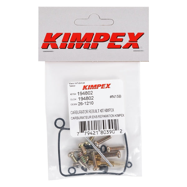 CARBURATOR REBUILD KIT KIMPEX