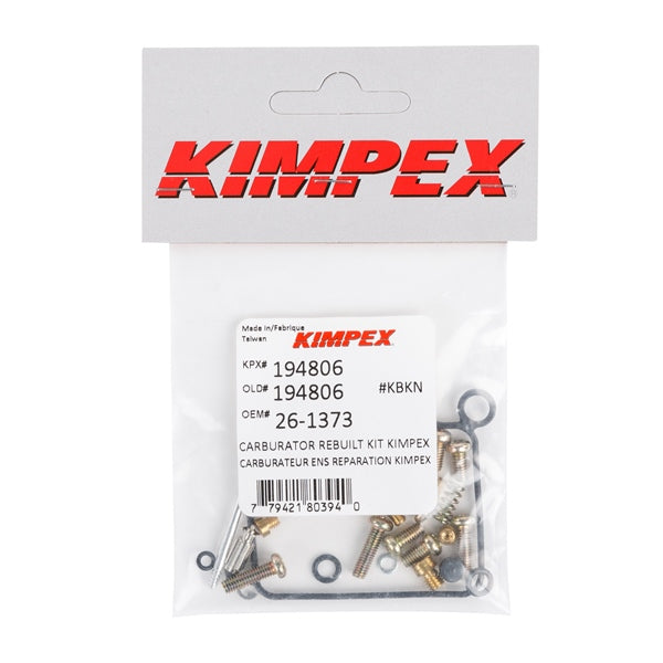 CARBURATOR REBUILD KIT KIMPEX