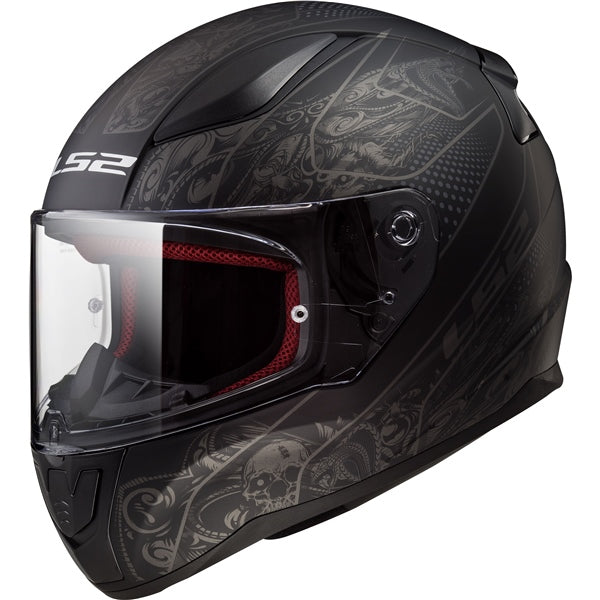 HELM RAPID CRYPT BK MAT XL LS2