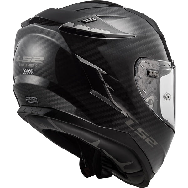 HELM CHALLENGER GT SOLID CARB XL LS2