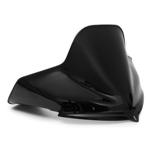 WINDSHIELD MID 14.75" BK W/BK A/C