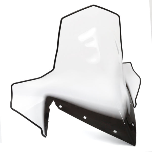 WINDSHIELD TALL 20.5" CLR W/BK FADE POL