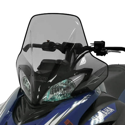 WINDSHIELD TALL 18.5 CLR BK YAM