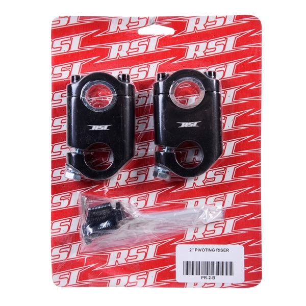 PIVOT HANDLEBAR RISER 2" BK RSI