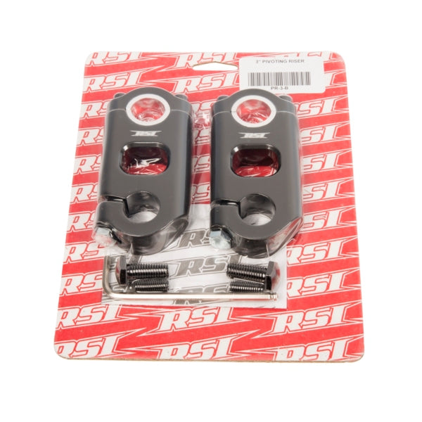 PIVOT HANDLEBAR RISER 3" BK RSI