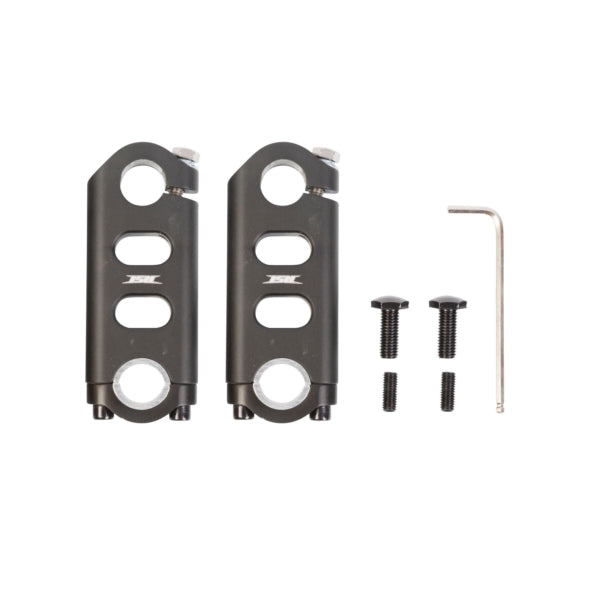 PIVOT HANDLEBAR RISER 4" BK RSI