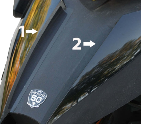 INNER HOOD KIT (2PC) A/C FROGZSKIN