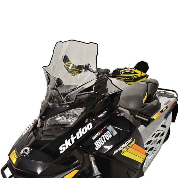 WINDSHIELD MID 20" CLR W/BK FADE SKIDOO