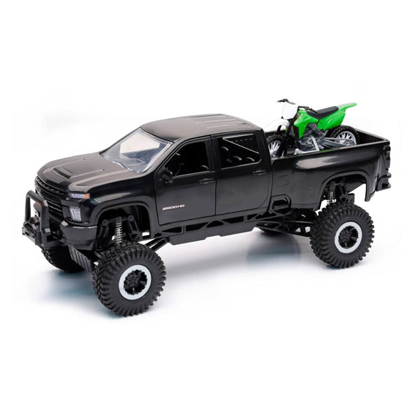 SCARE MODEL PICK UP W/DIRT BIKE