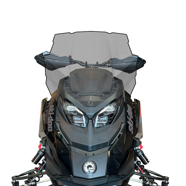 WINDSHIELD MID 19" CLR W/BK FADE SKIDOO