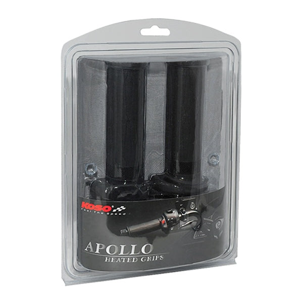 HEATED GRIPS 7/8"+1" APOLLO