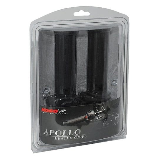 HEATED GRIPS 7/8"+1" 120MM APOLLO