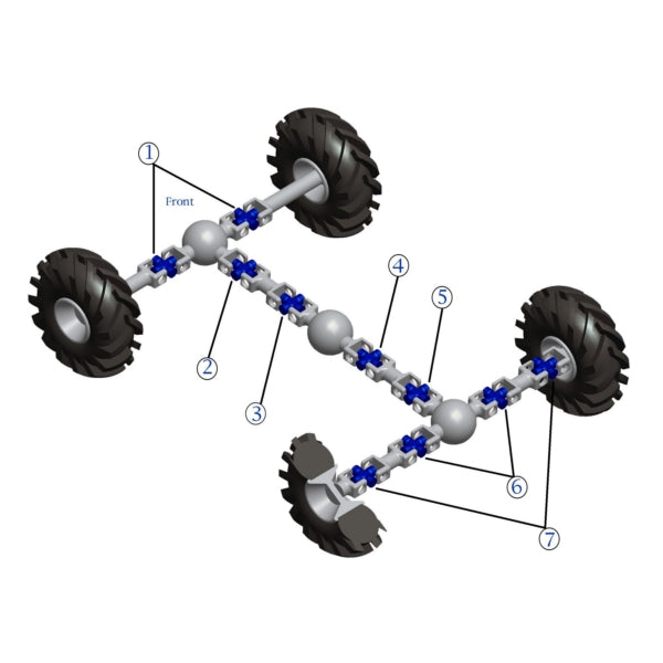 UNIVERSAL JOINT UTV KAWA ALLBALLS