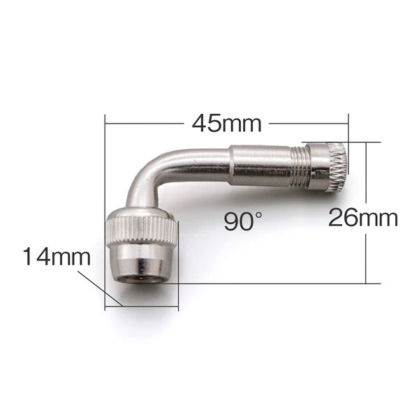 AIR VALVE EXTENSION WHEEL 90D SHINDY