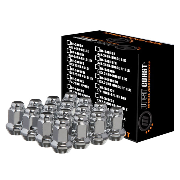 LUG NUT 10X1.25MM CLOSED ACORN QTY16 WCA