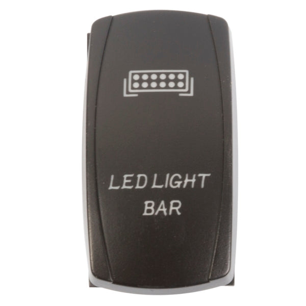 SWITCH ROCKER 5 PINS LED BL QUAKELED