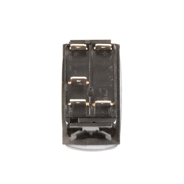 SWITCH ROCKER 5 PINS DOME AMB QUAKELED