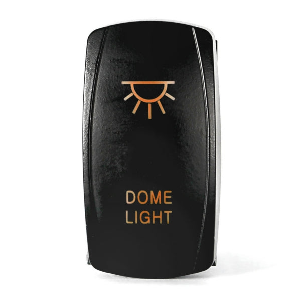 SWITCH ROCKER 5 PINS DOME AMB QUAKELED