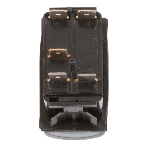 SWITCH ROCKER 5 PINS BACKUP RD QUAKELED
