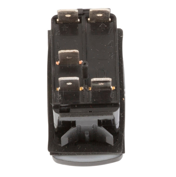 SWITCH ROCKER 5 PINS BACKUP AMB QUAKELED