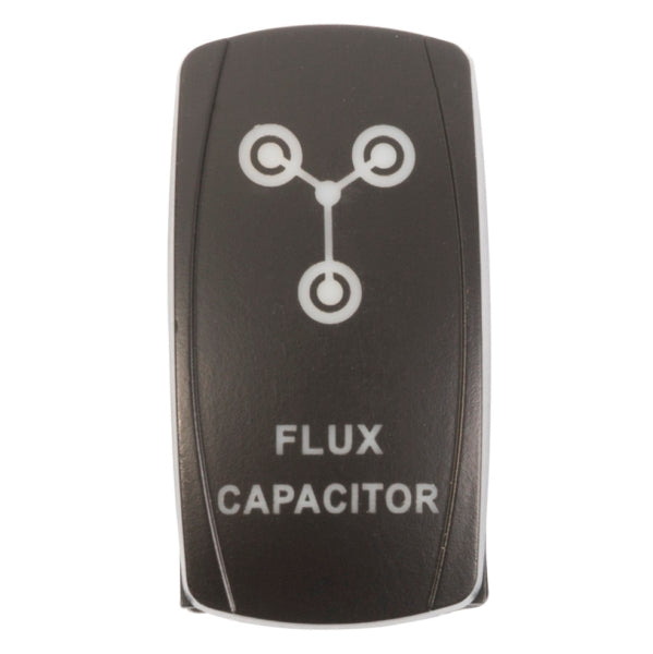 SWITCH ROCKER 5 PINS FLUX CAPACITOR AMB