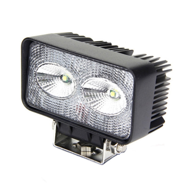 LIGHT LED FRACTURE 4" BK FLOOD