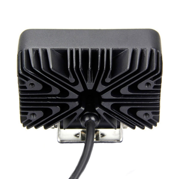LIGHT LED FRACTURE 4" BK FLOOD