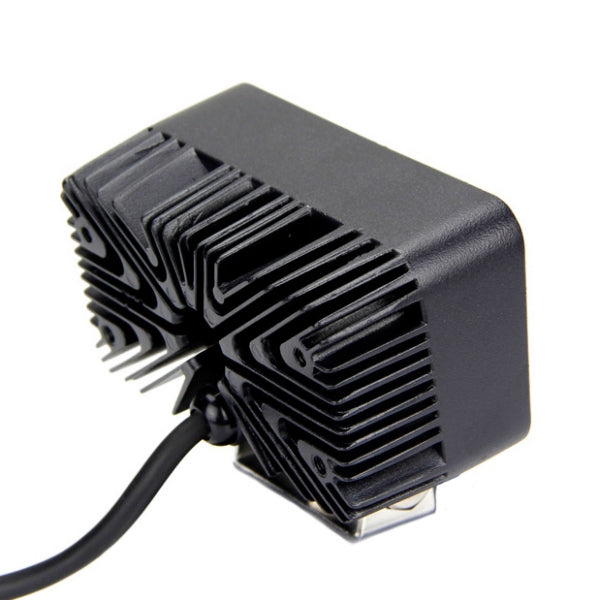 LIGHT LED FRACTURE 4" BK FLOOD