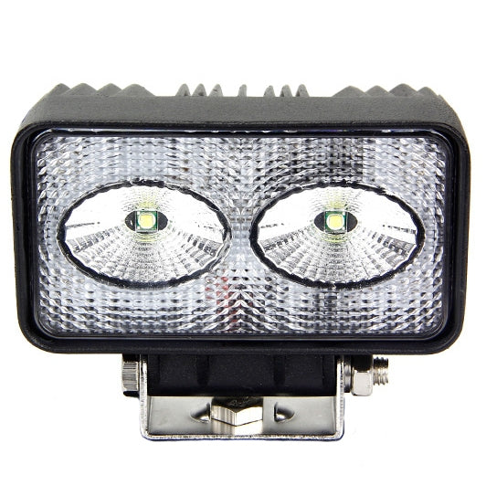 LIGHT LED FRACTURE 4" BK FLOOD