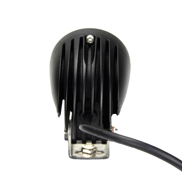 LIGHT LED QUANTUM 2" BK FLOOD