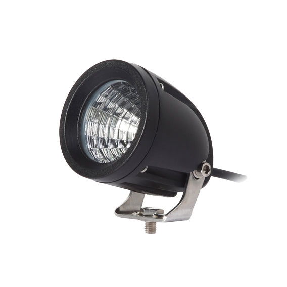 LIGHT LED QUANTUM 3" BK FLOOD
