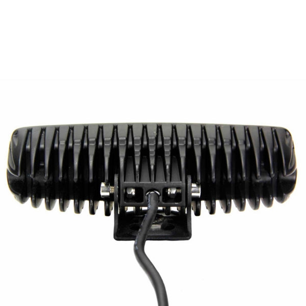 LIGHT LED SEISMIC 6" BK SPOT QUAKELED