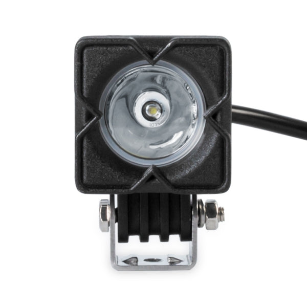 LIGHT LED QUANTUM 2" BK SPOT QUAKELED