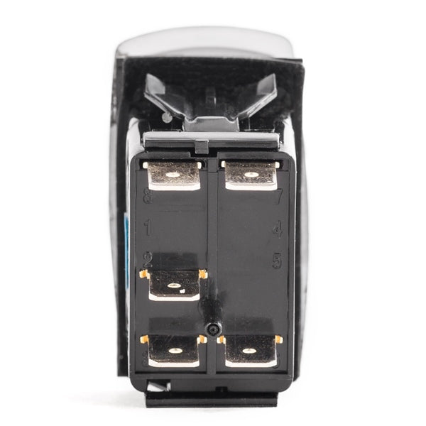 SWITCH ROCKER 5 PINS AUXILIARY LIGHTS BL