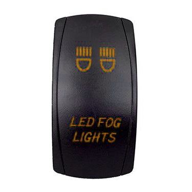 SWITCH ROCKER 5 PINS LED FOG LIGHT AMB