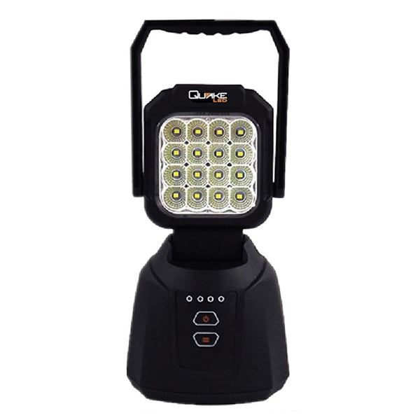 WORK LIGHT PORTABLE BK QUAKELED