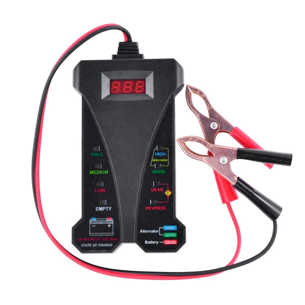 BATTERY TESTER DIGITAL UNIV 12V KIMPEX