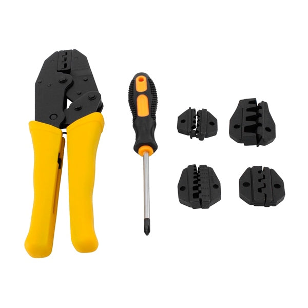 RATCHET CRIMPING TOOL KIT 4IN1 KIMPEXHD