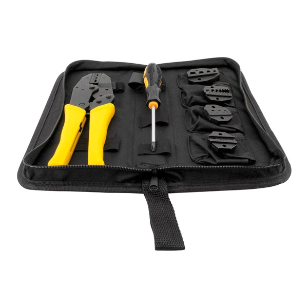 RATCHET CRIMPING TOOL KIT 4IN1 KIMPEXHD