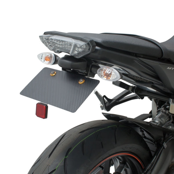 BRACKET LICENSE PLATE W/O FENDER YAM BK