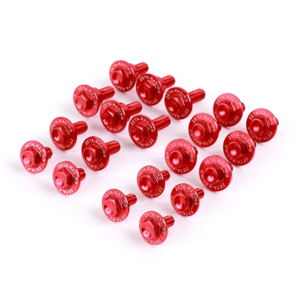 BOLT SET ALU PLASTIC RD HON