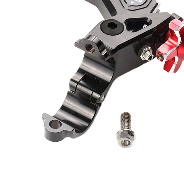 CLUTCH LEVER FLIGHT W/ SWITCH BK/RD