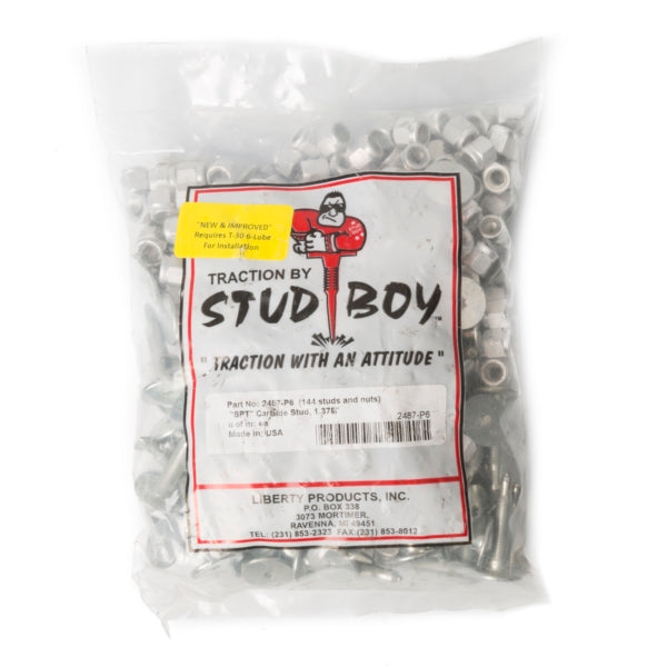 STUD SAFETY PUSH-THRU 1.375" QTY144